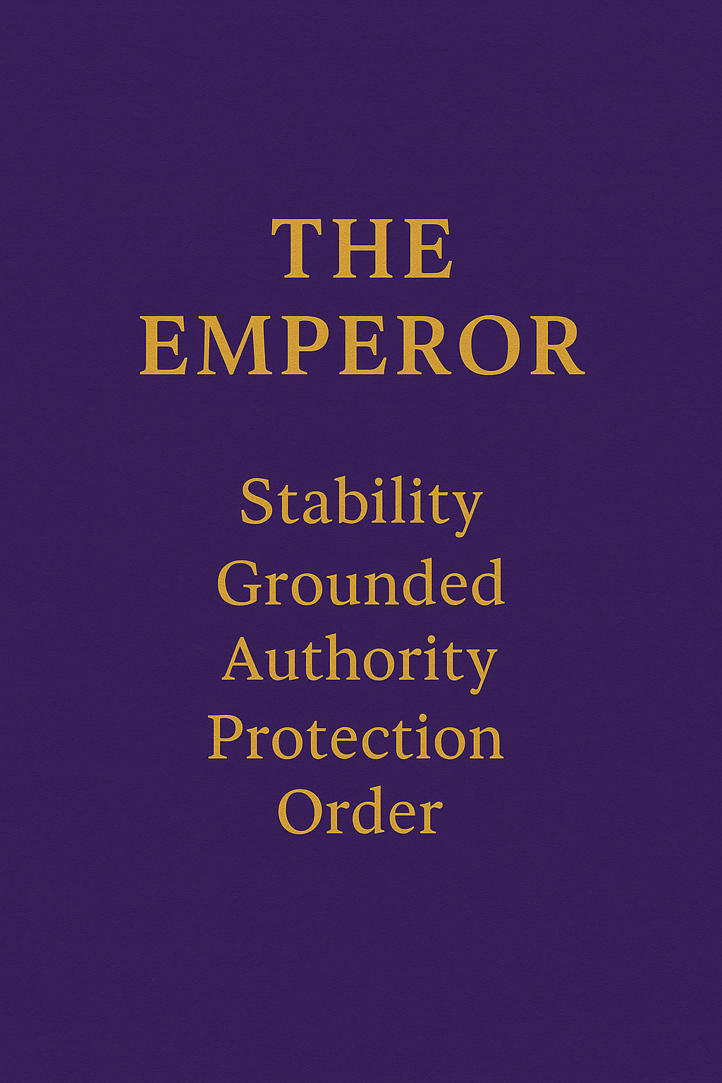 The Emperor