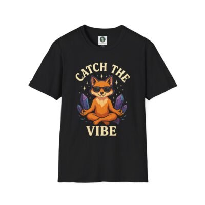 Catch the Vibe Unisex T-Shirt | Cute Fox Graphic Tee
