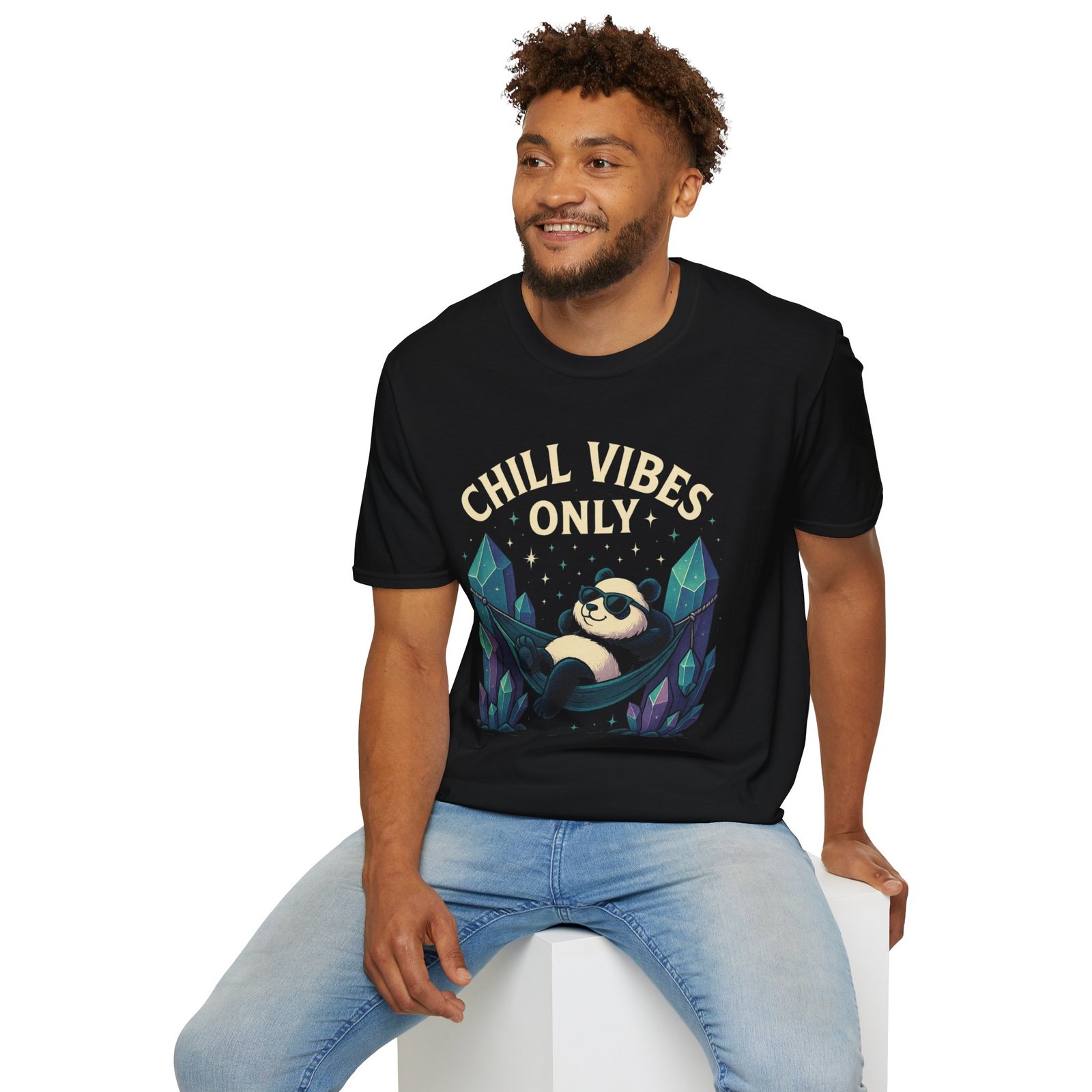 Chill Vibes Only T-Shirt, Unisex, Adult - Image 6