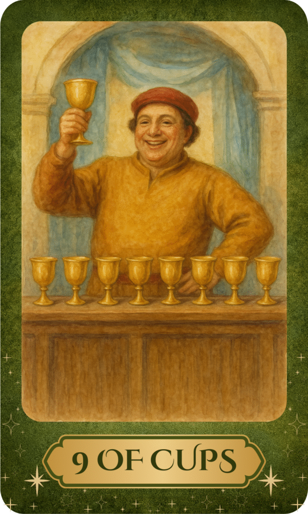 9 of cups tarot card