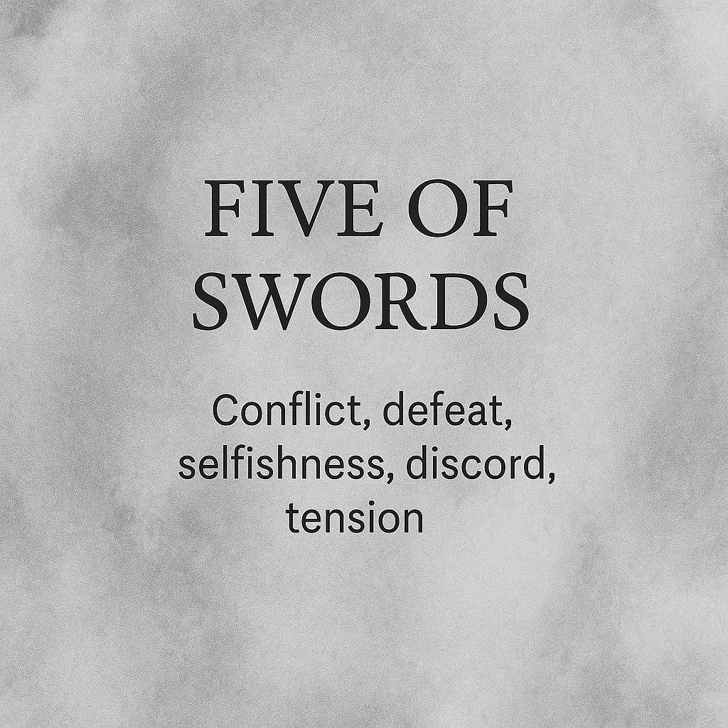 5 of swords