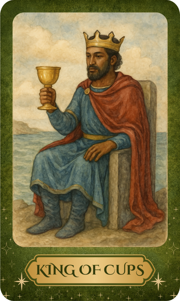 King of cups tarot card