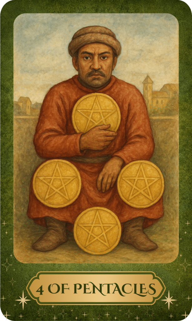 4 of pentacles