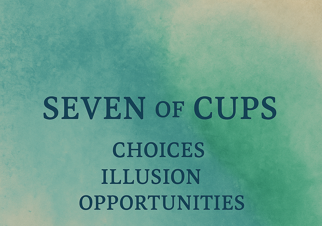7 of Cups Tarot Card  Meaning