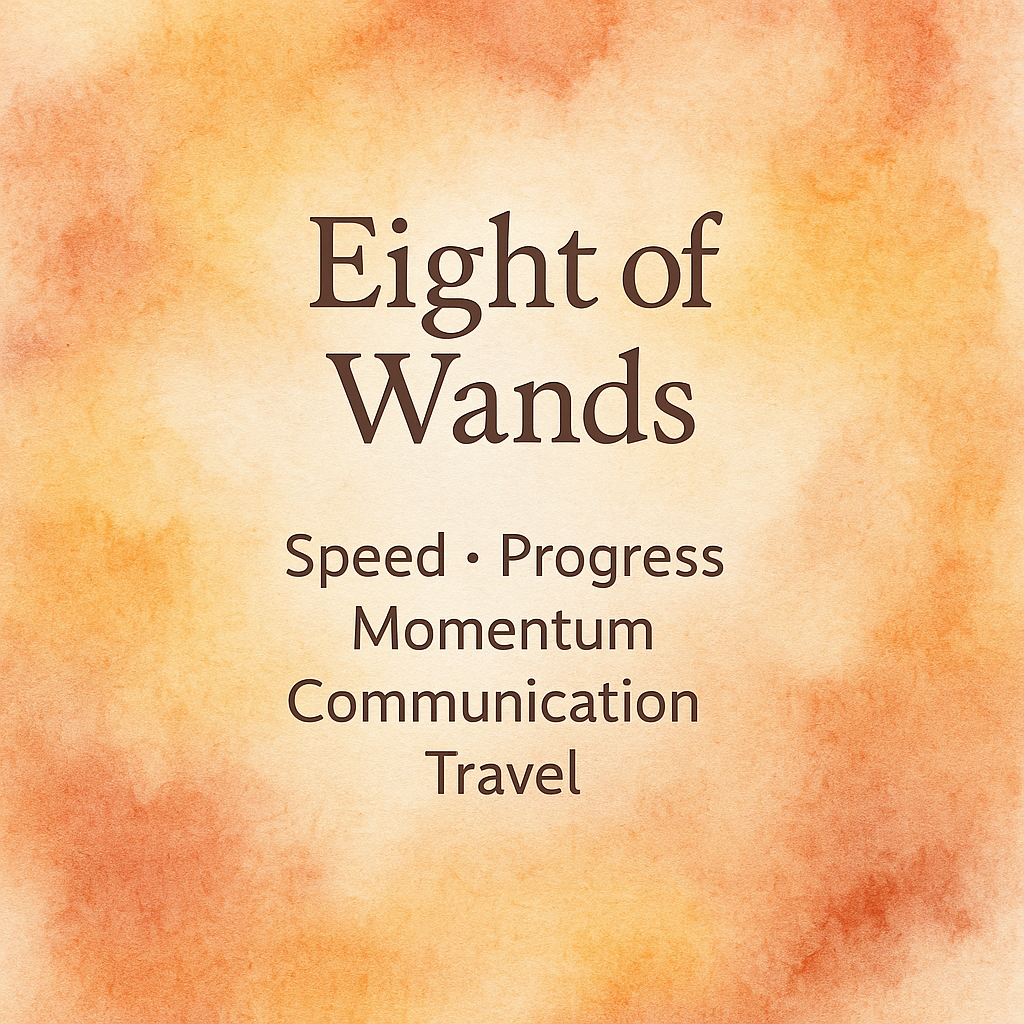 8 of wands tarot