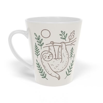 Sloth Latte Mug, 12oz
