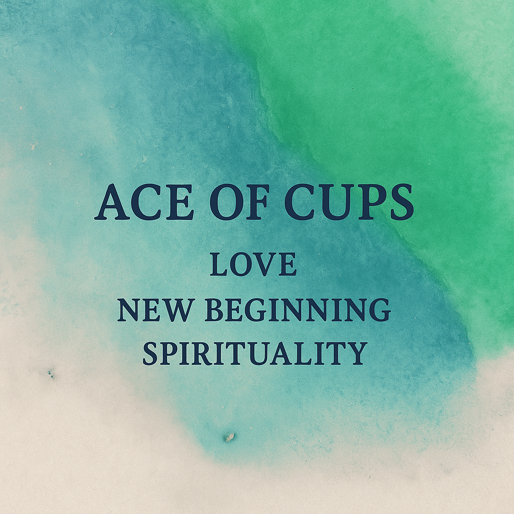 Ace of Cups Tarot