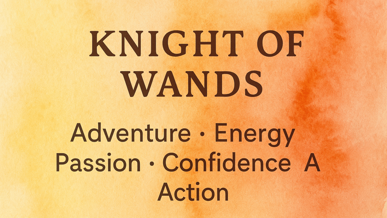 Knight of Wands Tarot Card Meaning