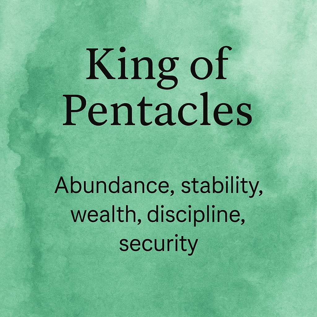 king of pentacles