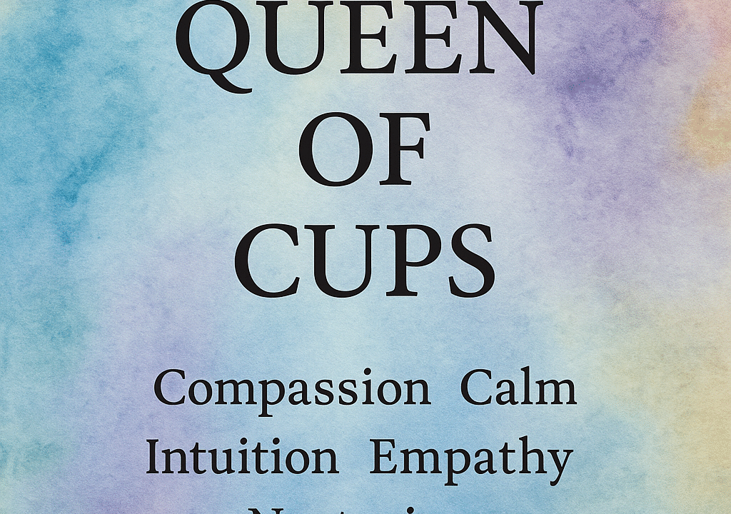 Queen of Cups Tarot Card  Meaning
