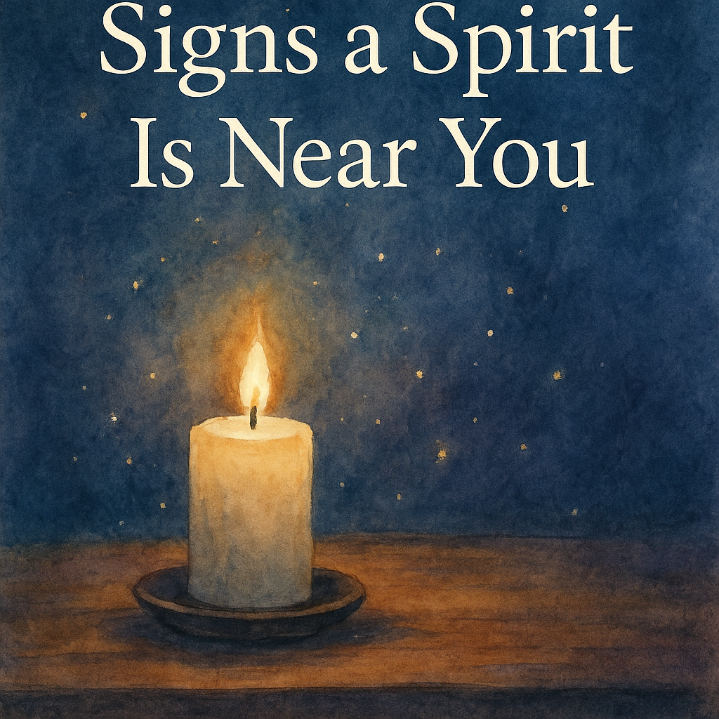 signs a spirit is near you