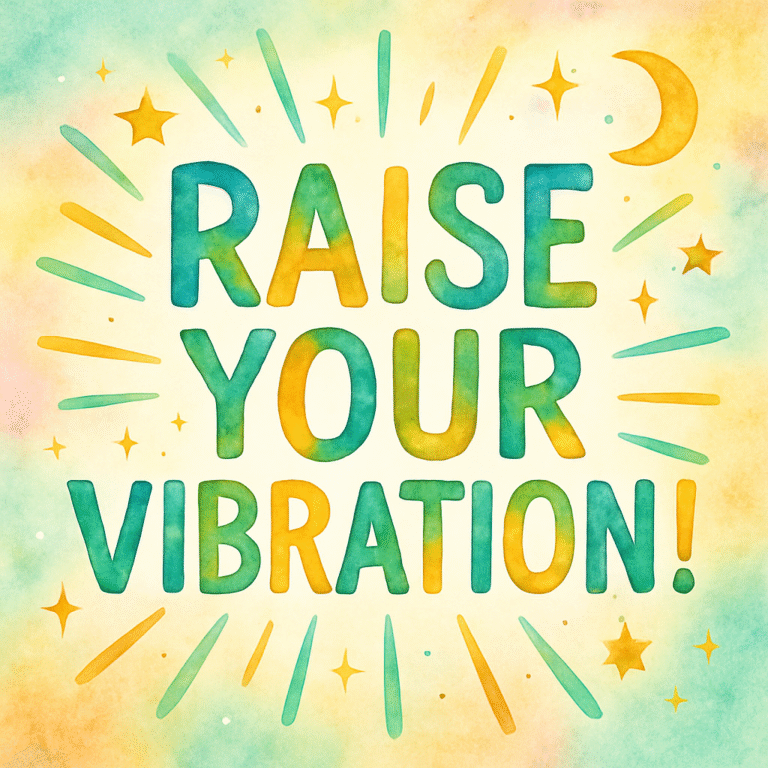 Ways to raise your vibration