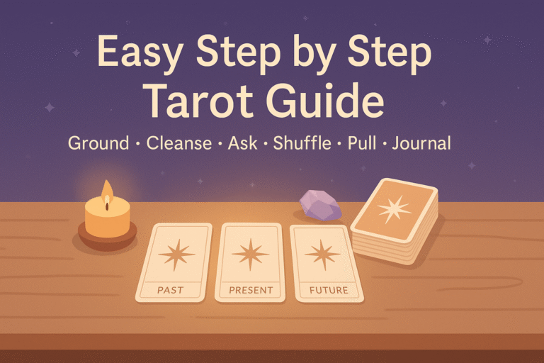 step by step Tarot reading