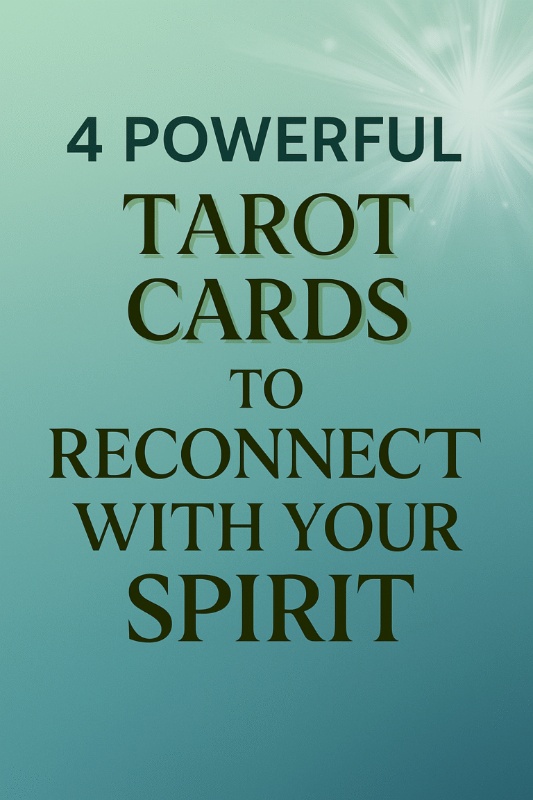 Reconnect with your spirit