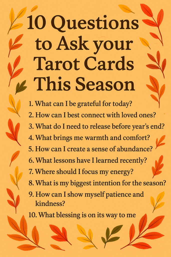 Holiday Tarot Questions